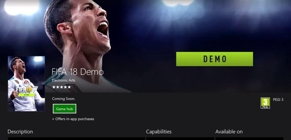 Download fifa 18 demo for pc free